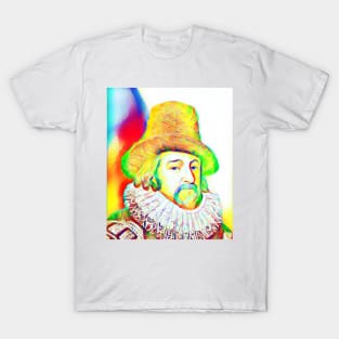 Francis Bacon Colourful Portrait | Francis Bacon Artwork 12 T-Shirt